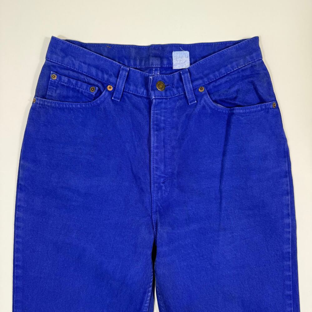 Vintage Levi's Made in USA Purple High Waisted Tapered Mom Jeans